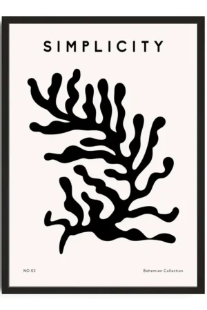 Fluid Silhouettes In Black