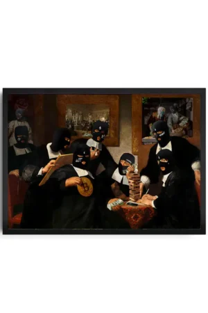 Gangsters Classic Art Mashup