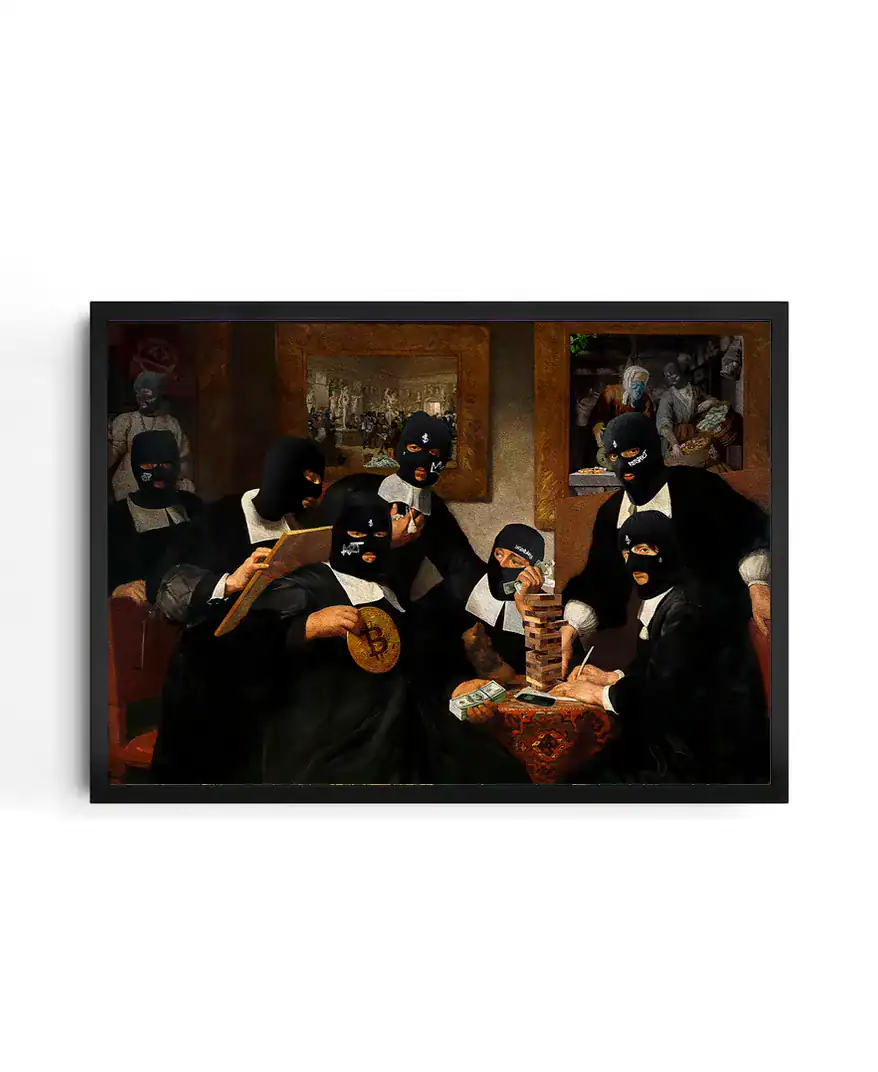 Gangsters Classic Art Mashup