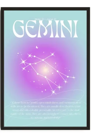 Gemini Cosmic Print