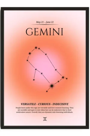 Gemini Gradient Print 1