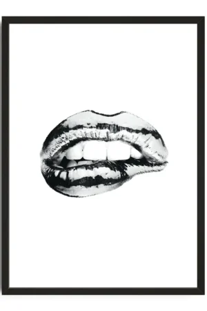 Glossy Lips Print