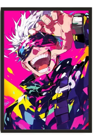 Gojo Satoru Smiling Portrait