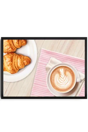 Golden Croissant Serenity