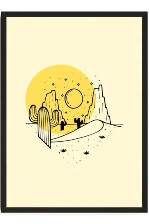 Golden Desert Dreamscape