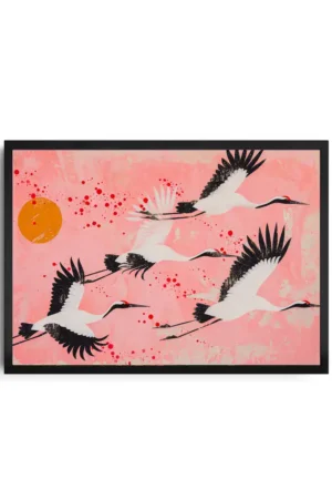 Graceful Cranes Dance