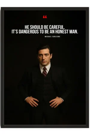 He Should Be Careful Print