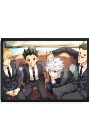 Hunter X Hunter Four Characters Sitting