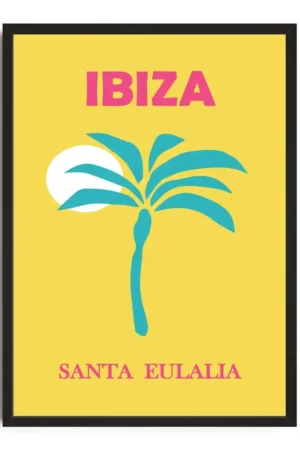 Ibiza Travel Poster