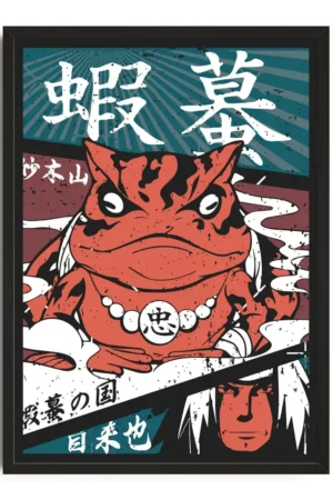 Jiraiya Naruto Official Art Portrait