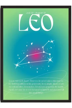 Leo Cosmic Print 1