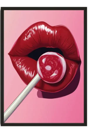 Lollipop Love Print
