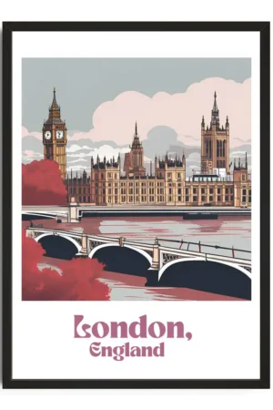 London Travel Poster