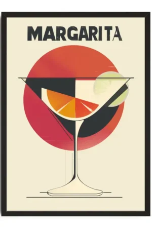 Margarita Abstract Vintage