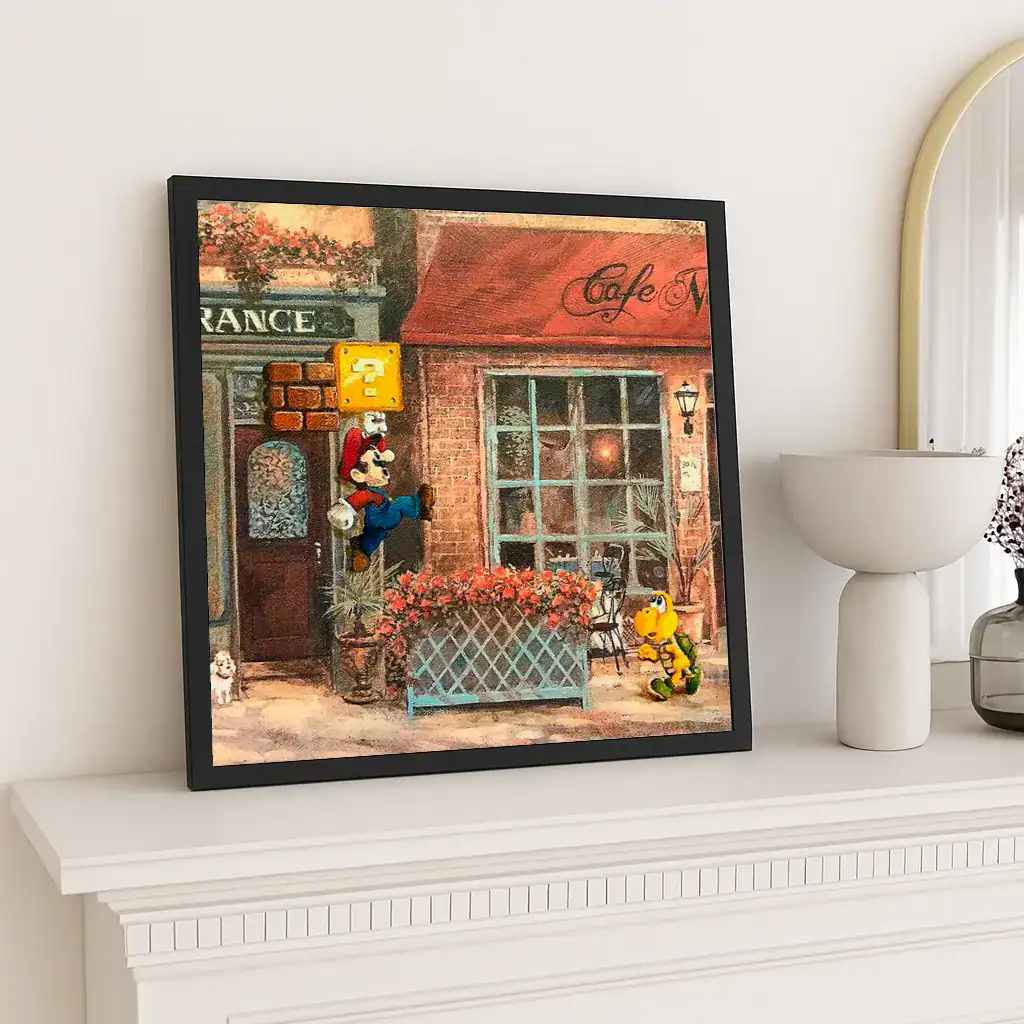 Mario Street Art Vintage Cafe - Image 2