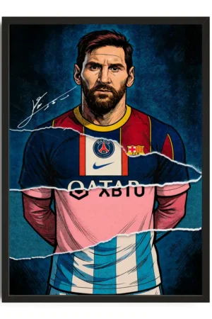 Messi Team Legacy Poster