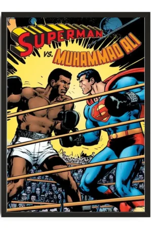 Mohammad Ali Vs Superman Poster