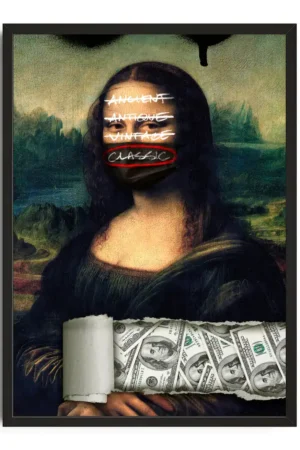 Mona Lisa Pop Art Classic Cash