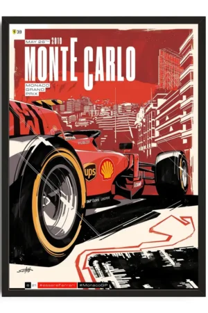 Monaco Gp Poster