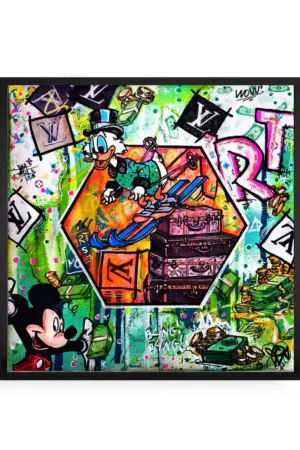 Money Madness Popart