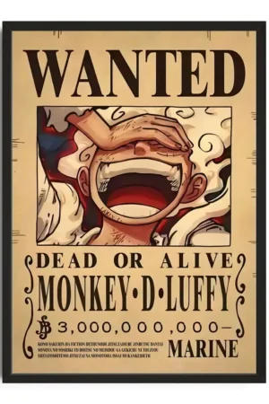 Monkey D Luffy Wanted Poster