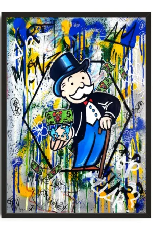 Monopoly Man Pop Art
