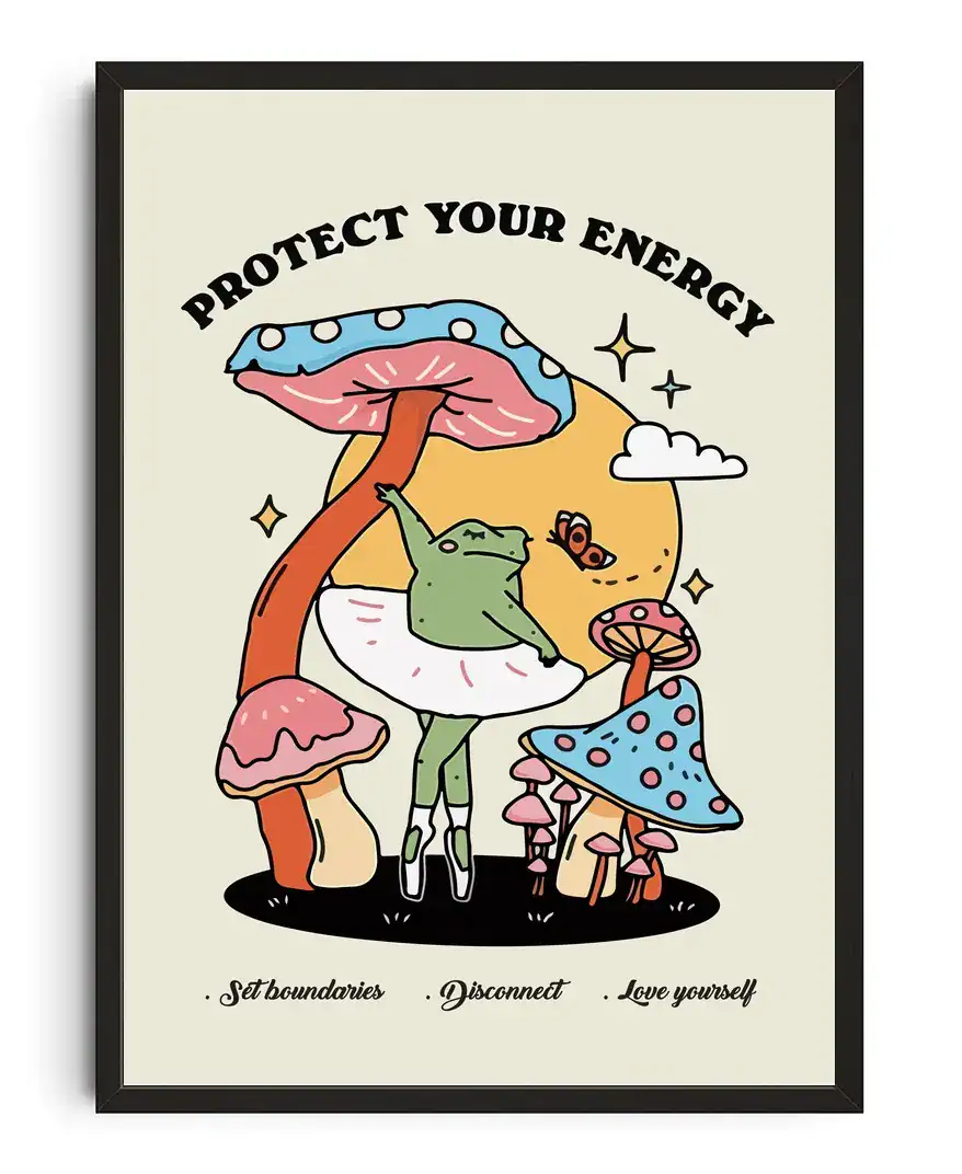 Mushroom Ballet Print