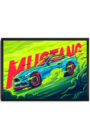 Mustang Digital Art