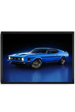 Mustang Mach1 3D Render