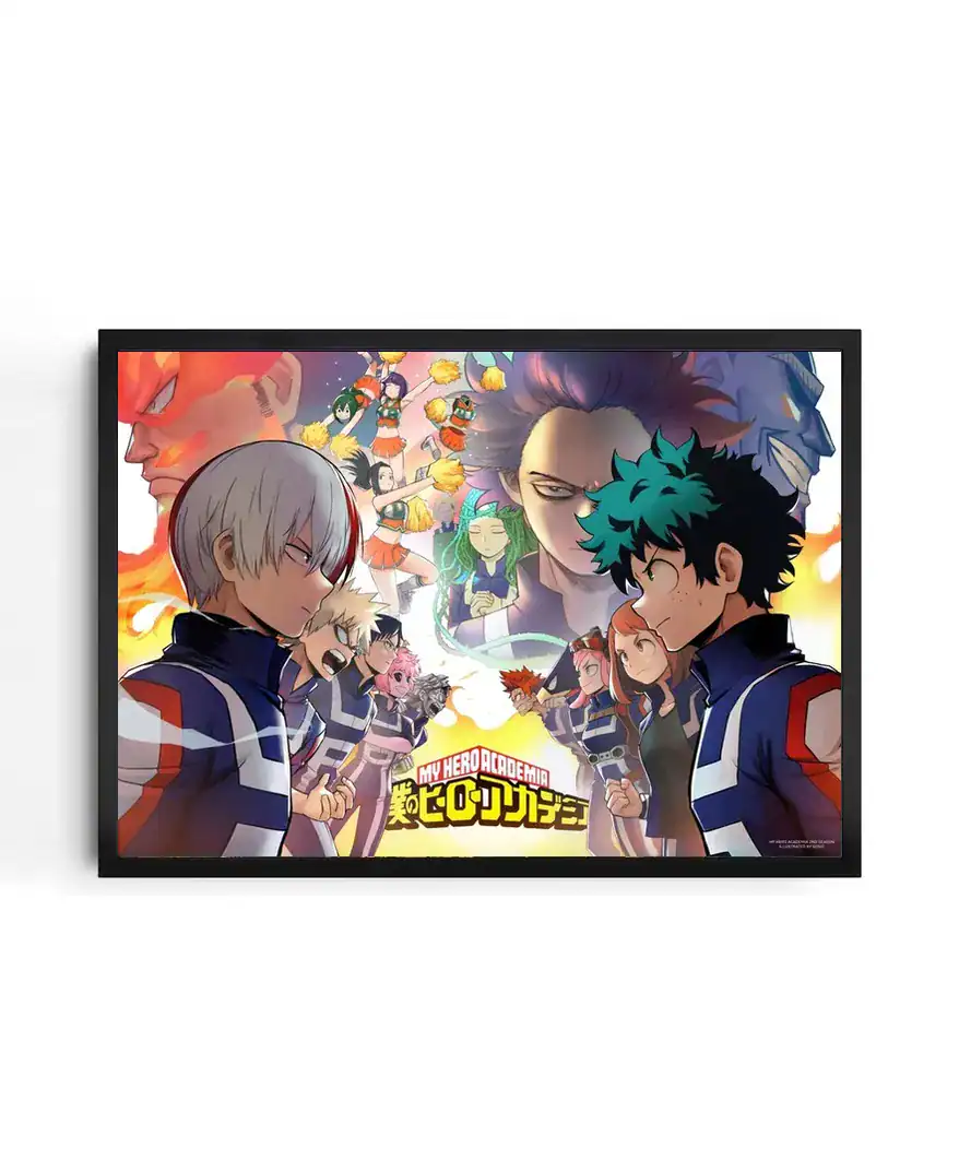 My Hero Academia Character Group Art