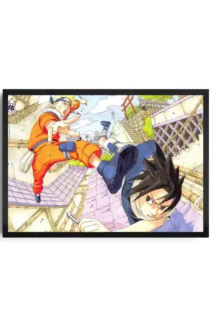 Naruto And Sasuke Chase Scene