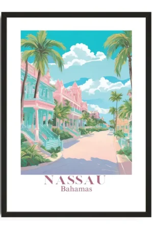 Nassau Travel Poster