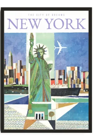 New York Travel Poster 2