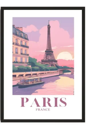 Paris Travel Poster