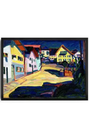 Pastel Village Artwork