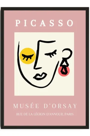 Picasso Abstract Face