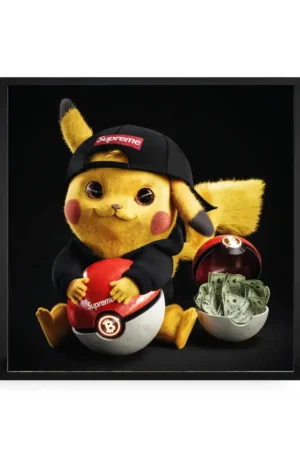 Pikachu Supreme Print