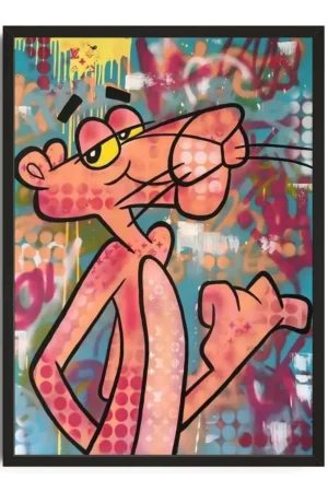 Pink Panther Street Art