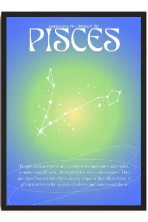Pisces Cosmic Print