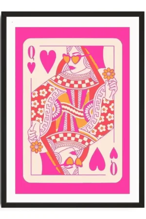 Queen Of Hearts Print