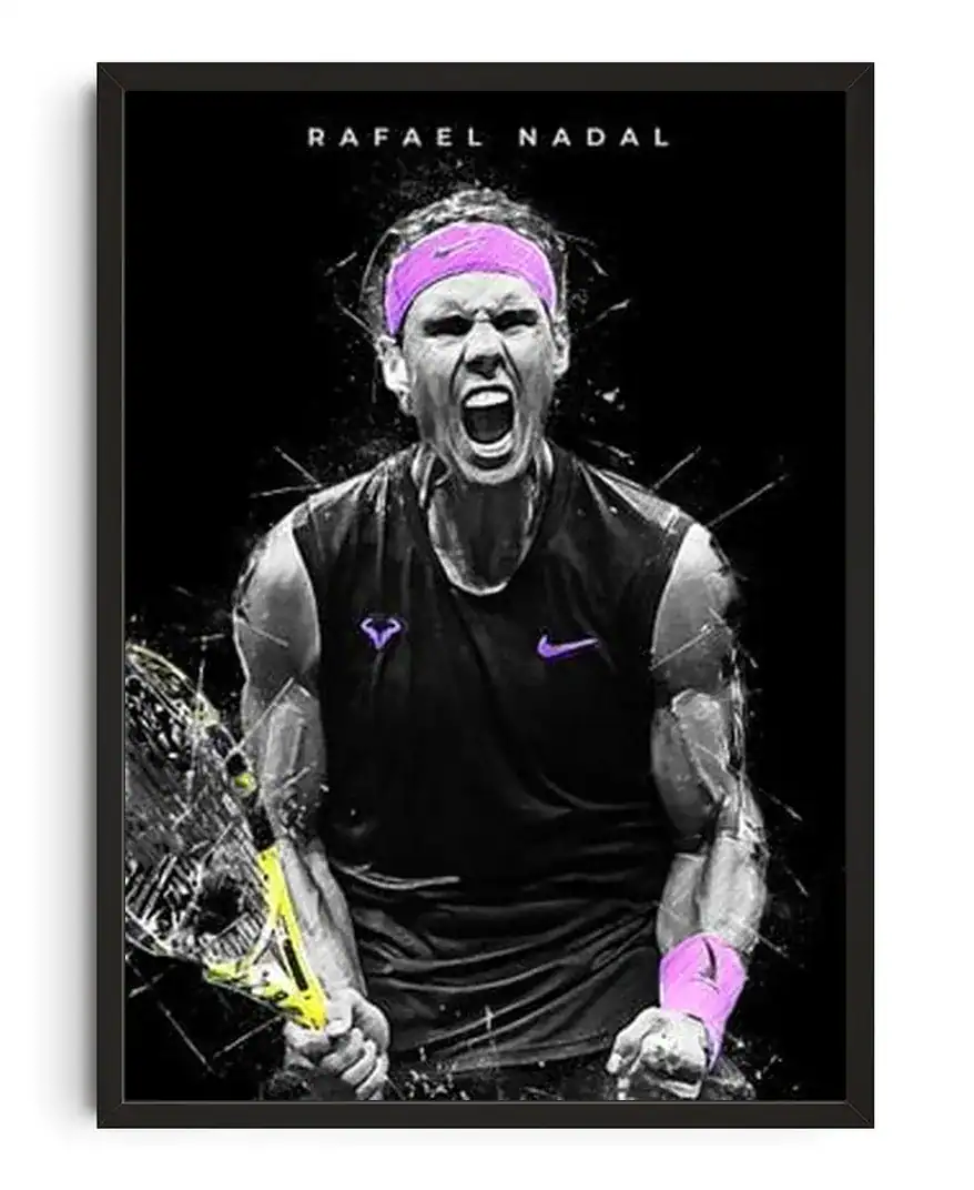 Rafael Nadal Aesthetic Poster