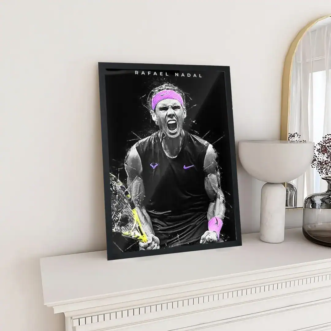 Rafael Nadal Aesthetic Poster - Image 2