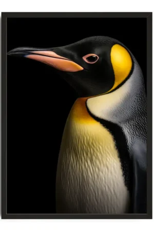 Regal Penguin Portrait