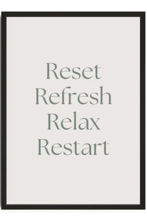 Reset Refresh Relax