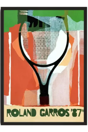 Roland Garros 87 Poster