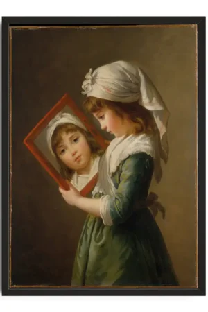 Romney Girl With A Mirror