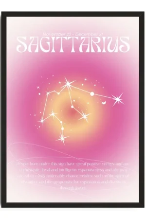 Sagittarius Cosmic Print 1