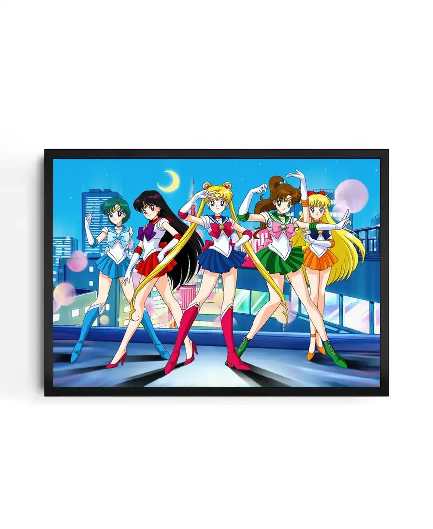 Sailor Moon Senshi Group Pose