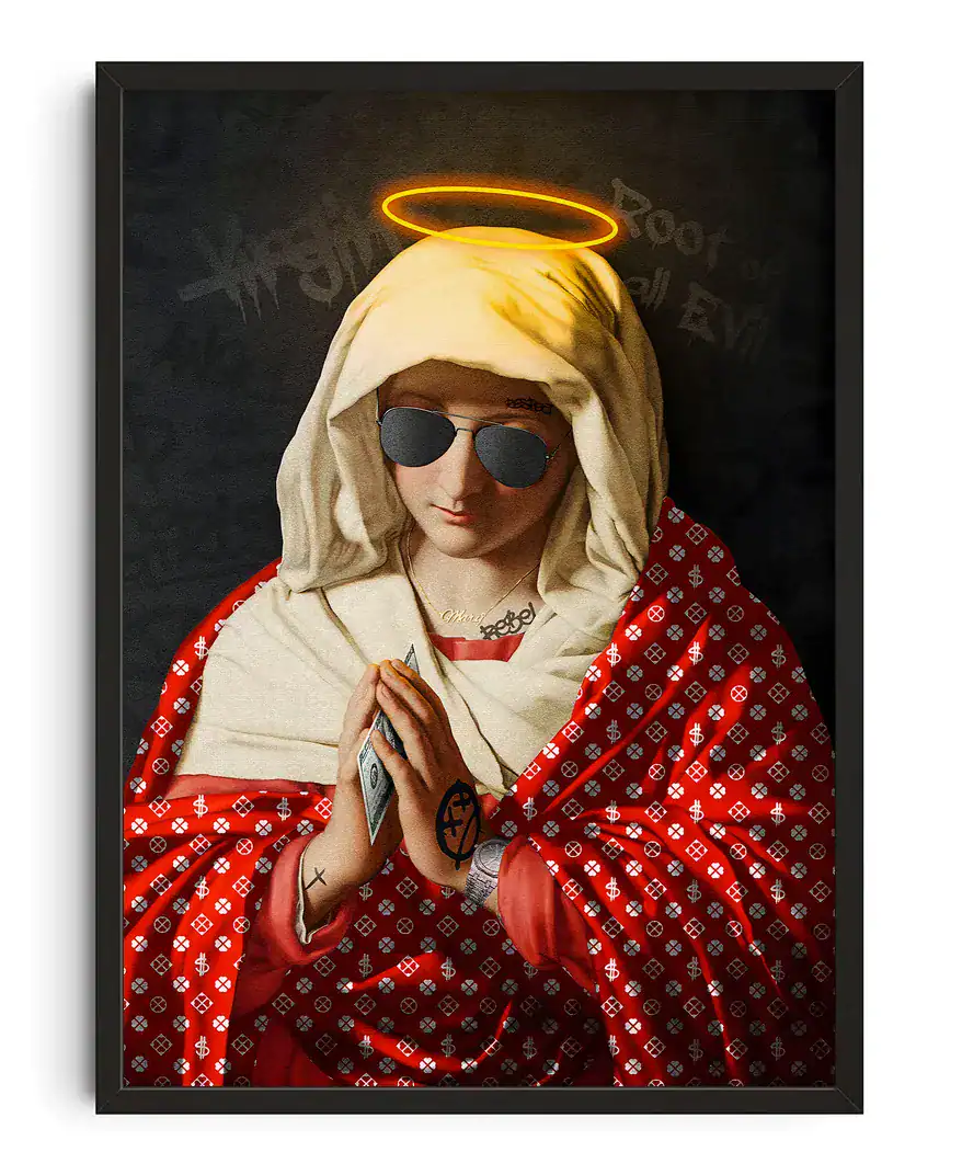 Saint With Sunglasses
