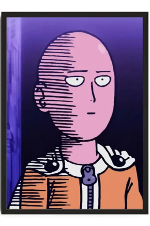 Saitama One Punch Man Portrait